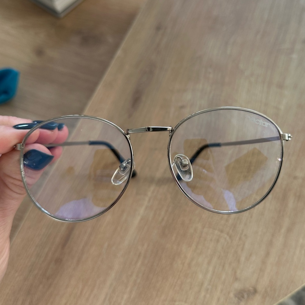 Nectar Gold Flatiron Blue Light Glasses